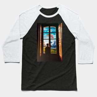 Looking Outside Baseball T-Shirt